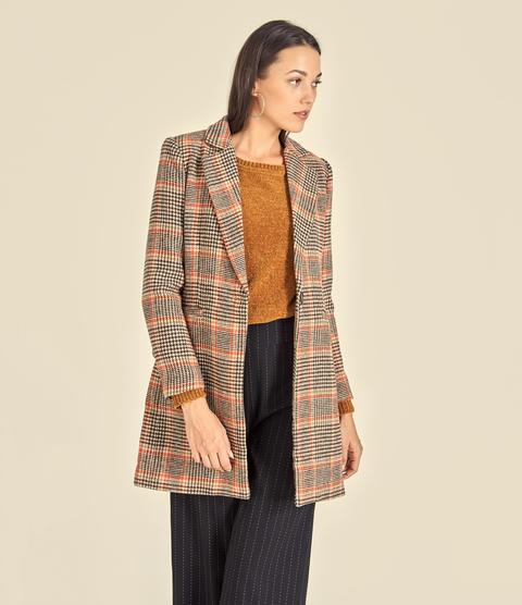 Cappotto In Tartan