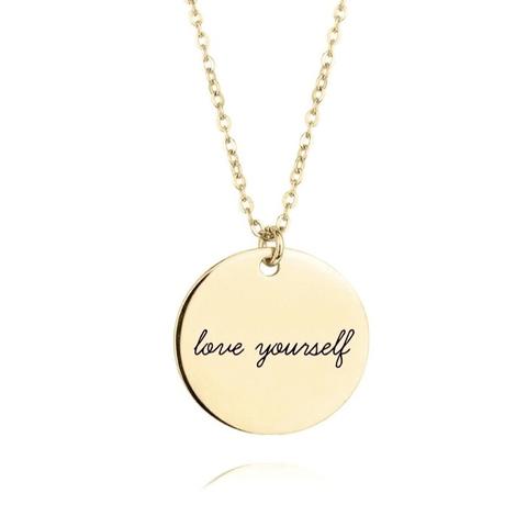 Collar Loveyourself Gold