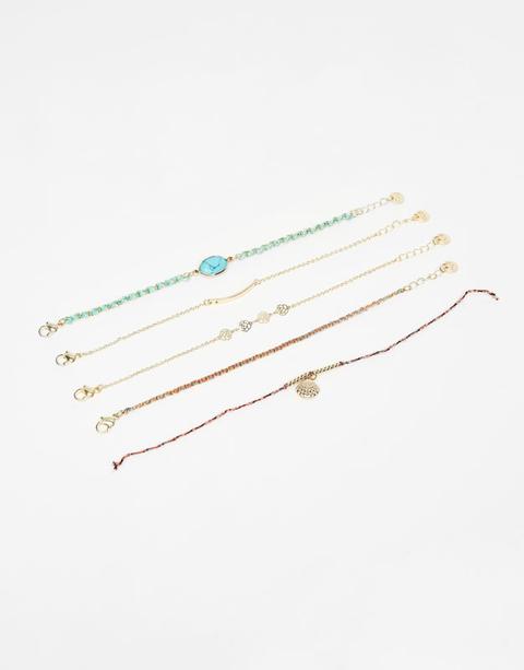 Pacco 5 Bracciali Conchiglie