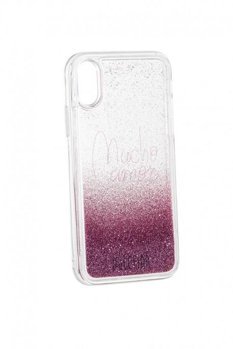 Carcasa 'glitter' Para Iphone X
