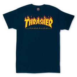 Flame Logo T-shirt (navy)