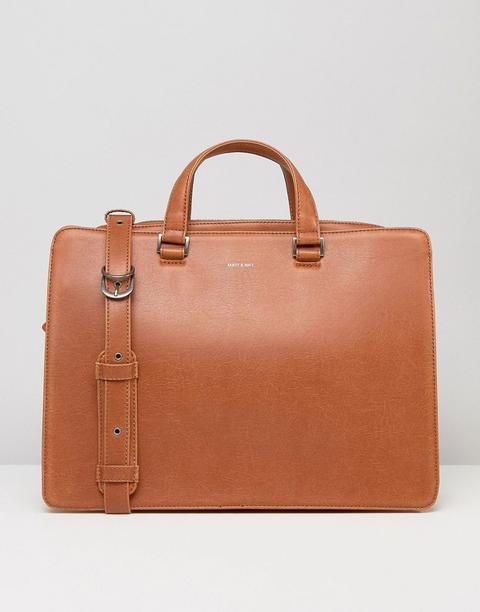 Matt & Nat - David - Borsa Portadocumenti - Marrone