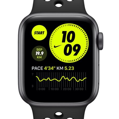 Apple Watch Nike Series 6 (gps) With Nike Sport Band 44mm Silver Aluminium Case - Grey