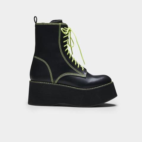 Enigma mega on sale platform neon boots