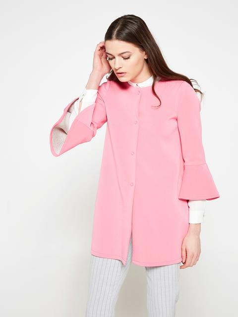 Cappotto Maniche Scampanate