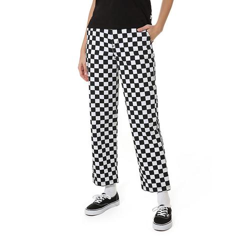 checkered pants vans