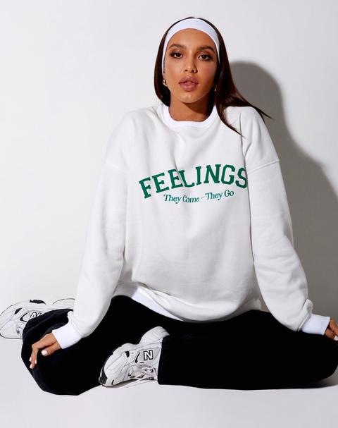 Glo Sweatshirt In White