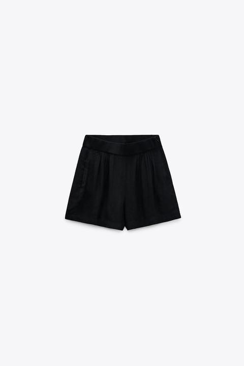 Shorts Fluido Jacquard