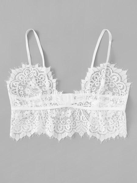 Bralette In Pizzo Ciglia Taglie Forti