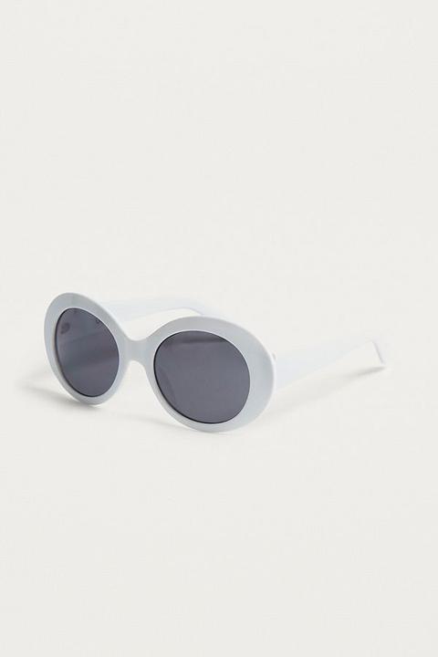 Uo 'kurt' White Sunglasses