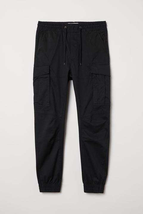 Joggers Cargo - Negro