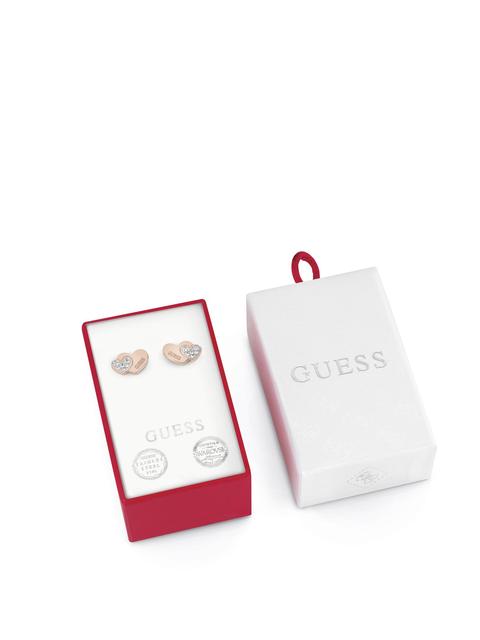 Box Set Orecchini Cuore Oro Rosa