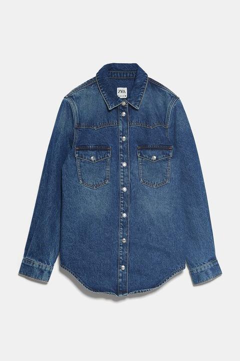 Sobrecamisa Denim