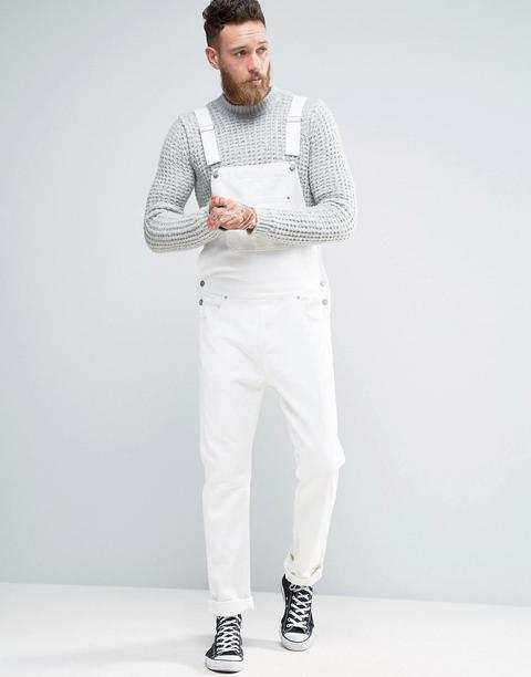 Peto Vaquero En Blanco De Asos