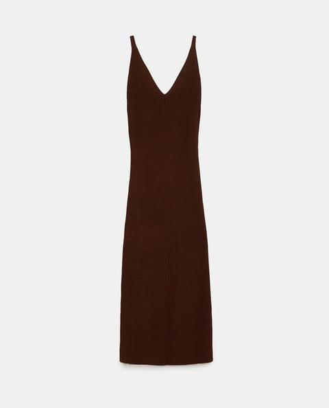 Vestito Lungo In Maglia
