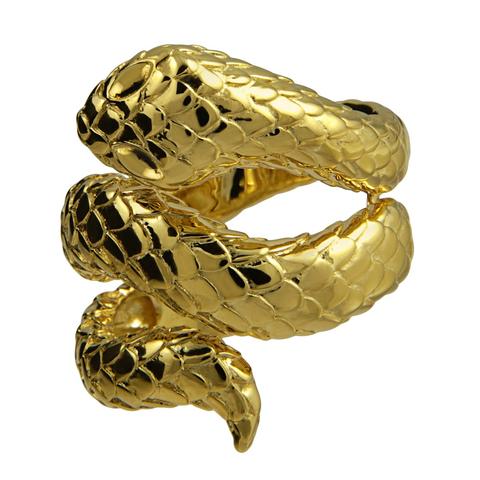 Sortija Abierta En Plata/oro Amarillo. Colección Savage
