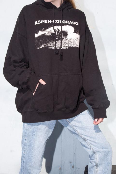 Christy Aspen Colorado Hoodie from Brandy Melville on 21 Buttons