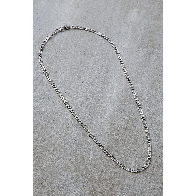 Silver-plated Figaro Chain Necklace 