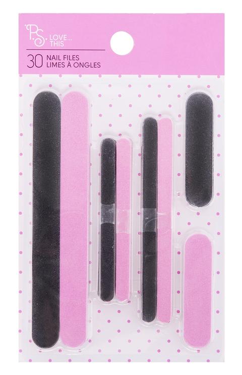 Pack De 30 Limas De Uñas