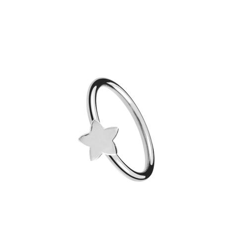 Anillo De Estrella En Plata