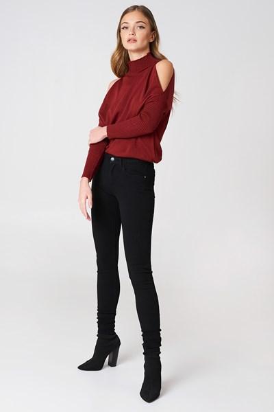 Wrangler Super Skinny Jeans - Black