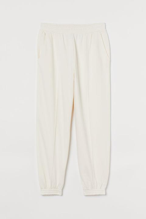 Joggers Oversize - Blanco