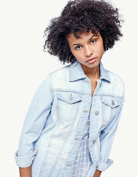 Giubbotto Denim Oversize Jeans