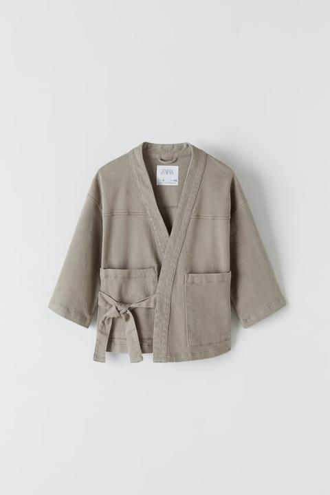 Kimono Sarga Lavada