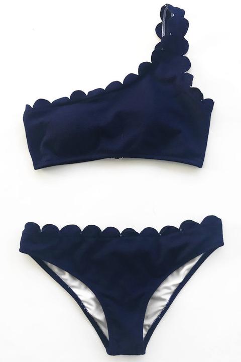 Bikini De Un Solo Hombro Echar Menos Del Pasado