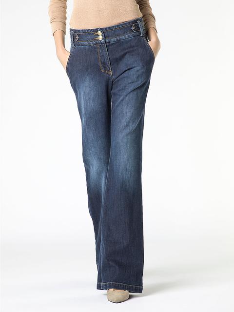 Jeans 5 Tasche Gamba Larga