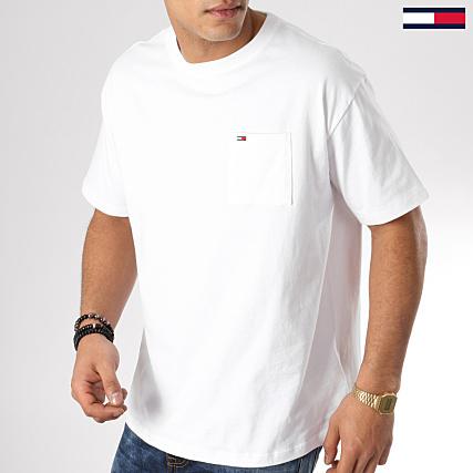 Tommy Hilfiger Jeans - Tee Shirt Poche Classics 5512 Blanc