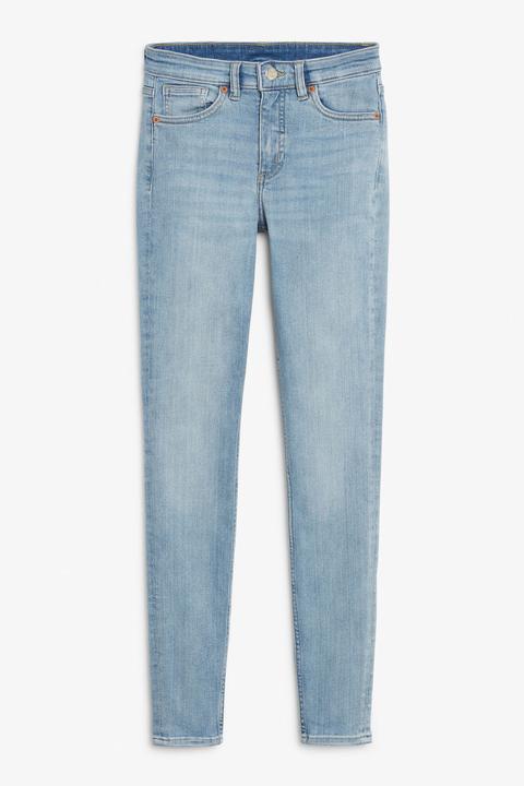 Mocki Washed Out Jeans - Blue