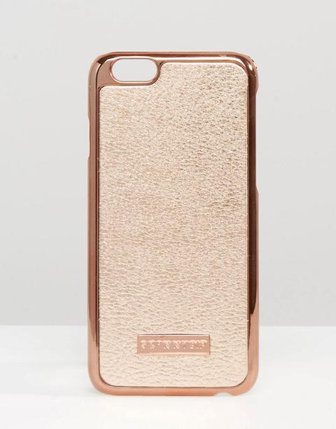 Funda Para Iphone 6 En Dorado Rosa De Skinnydip