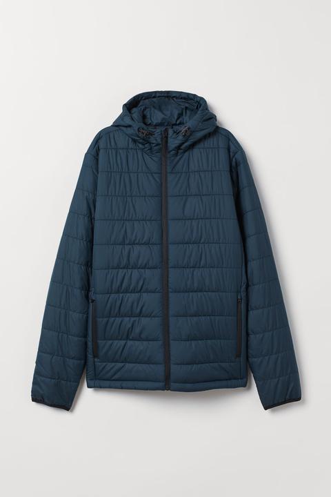 H & M - Giacca Outdoor Imbottita - Blu