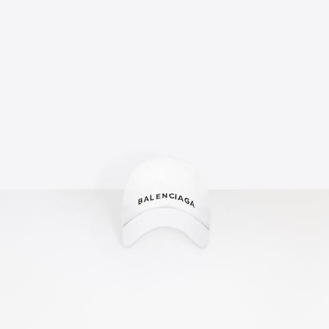 Classic Baseball Cap With Balenciaga Embroidered Logo