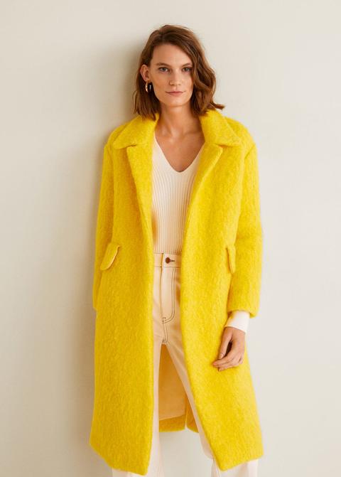 Manteau Déstructuré En Laine