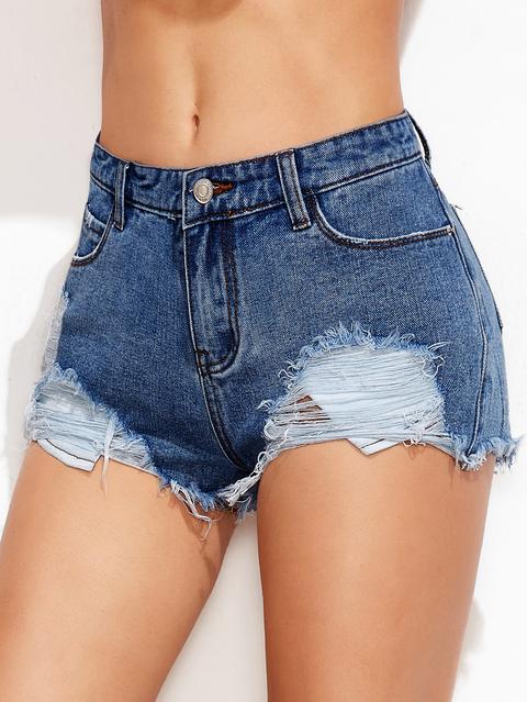 Shorts In Denim Pausa