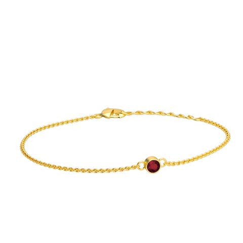 Little Drop Bracelet Garnet-maria Pascual