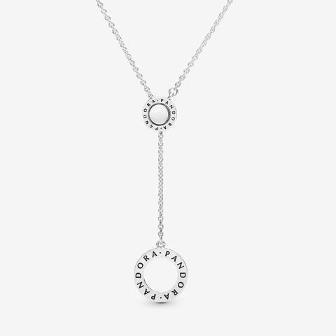 pandora diamond circle necklace