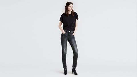 coal black jeans