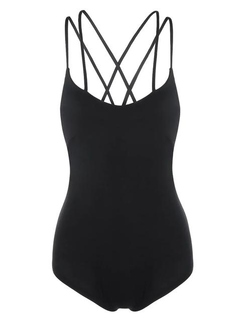 Strappy Body Criss Cross Jersey