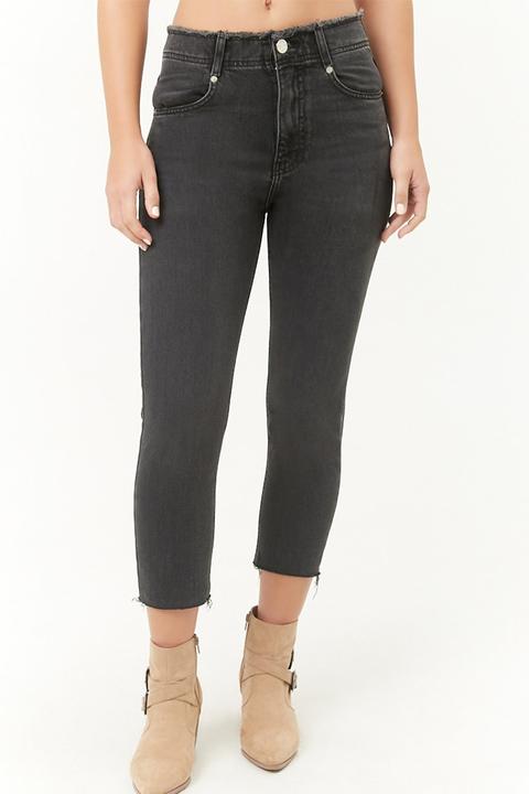 capri black jeans