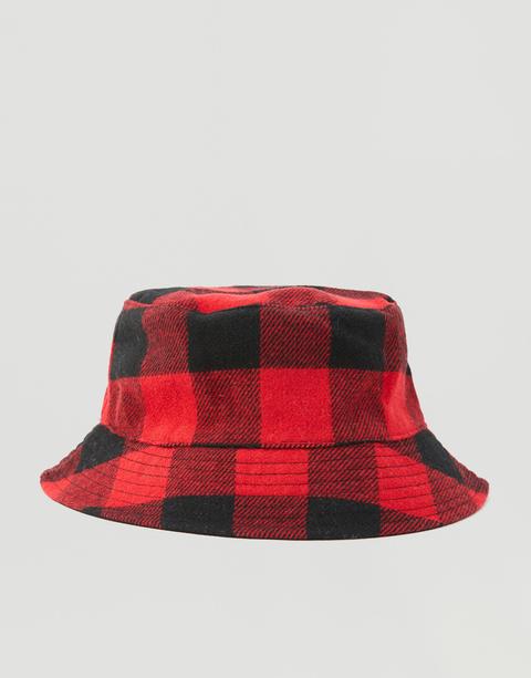 Gorro Bucket Cuadros Tartán