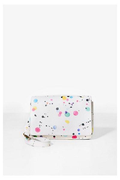 Bandolera Blanca Dallas New Splatter