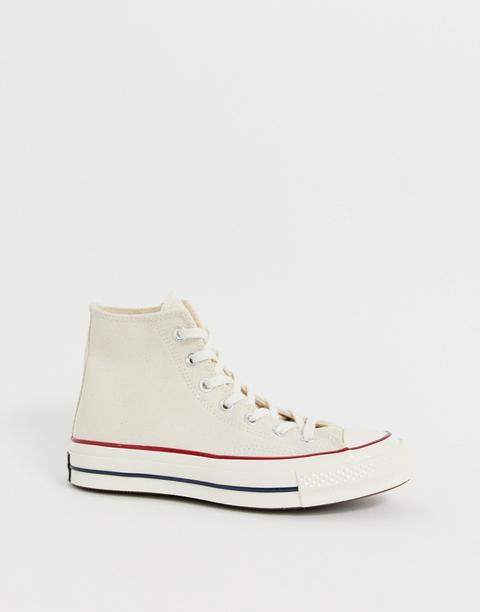 Converse Chuck '70 Hi Parchment Trainers-white