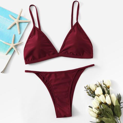 Set Bikini Top Triangolo