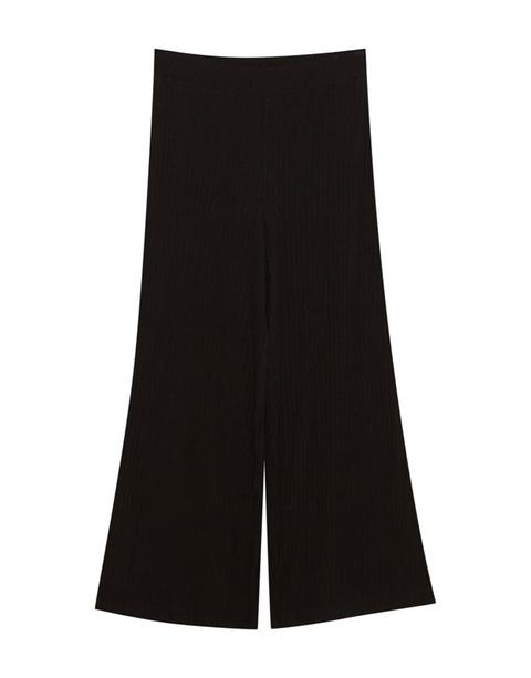 Pantalone Culotte Canneté