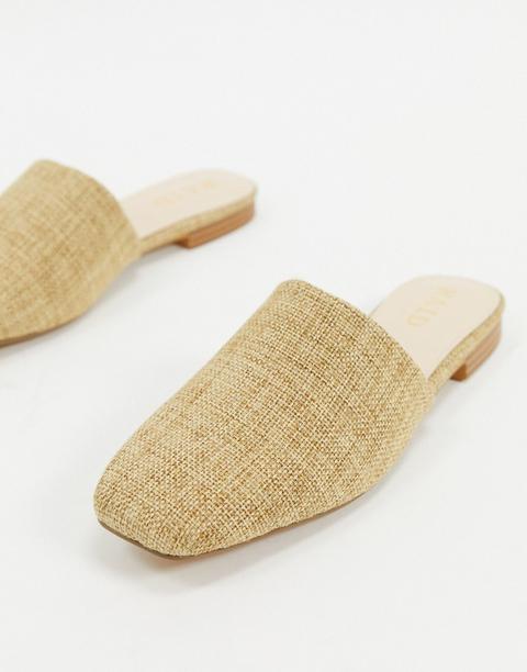 Raid Colin Slip On Flat Shoes In Natural-neutral