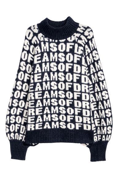Jacquard-knit Jumper