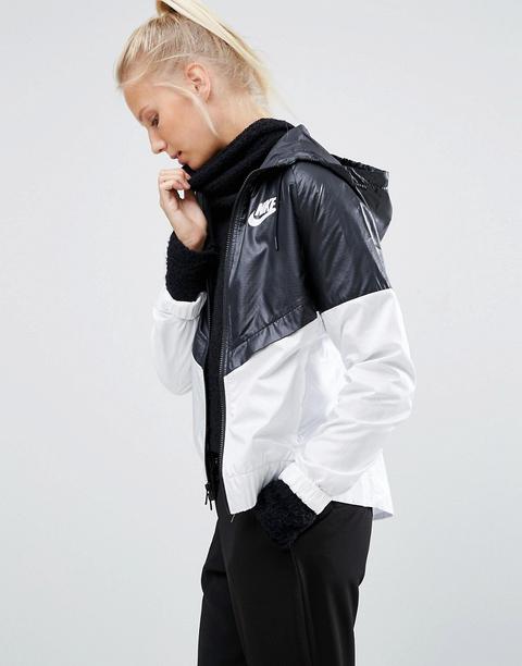 Chaqueta Cortavientos Con Capucha De Nike